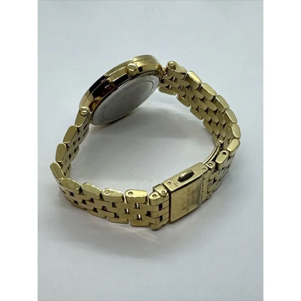 Michael Kors Mini Darci MK3365 Women Gold Analog Dial Quartz Wrist Watch JNA281